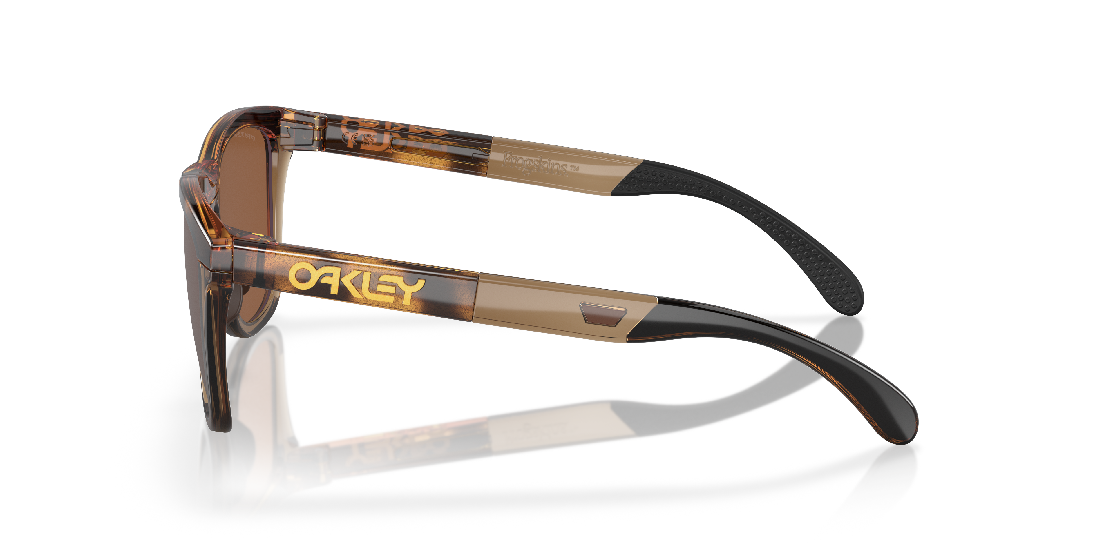 OAKLEY FROGSKINS オークリーサングラス グレー ブラウンチェック OAKLEY FROGSKINS オークリーサングラス グレー ブラウンチェック
