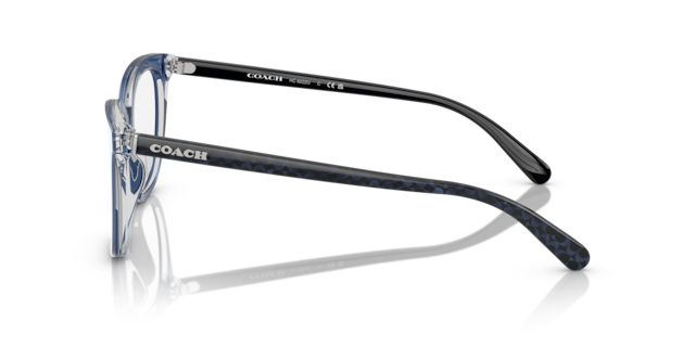 Coach Woman Transparent Blue