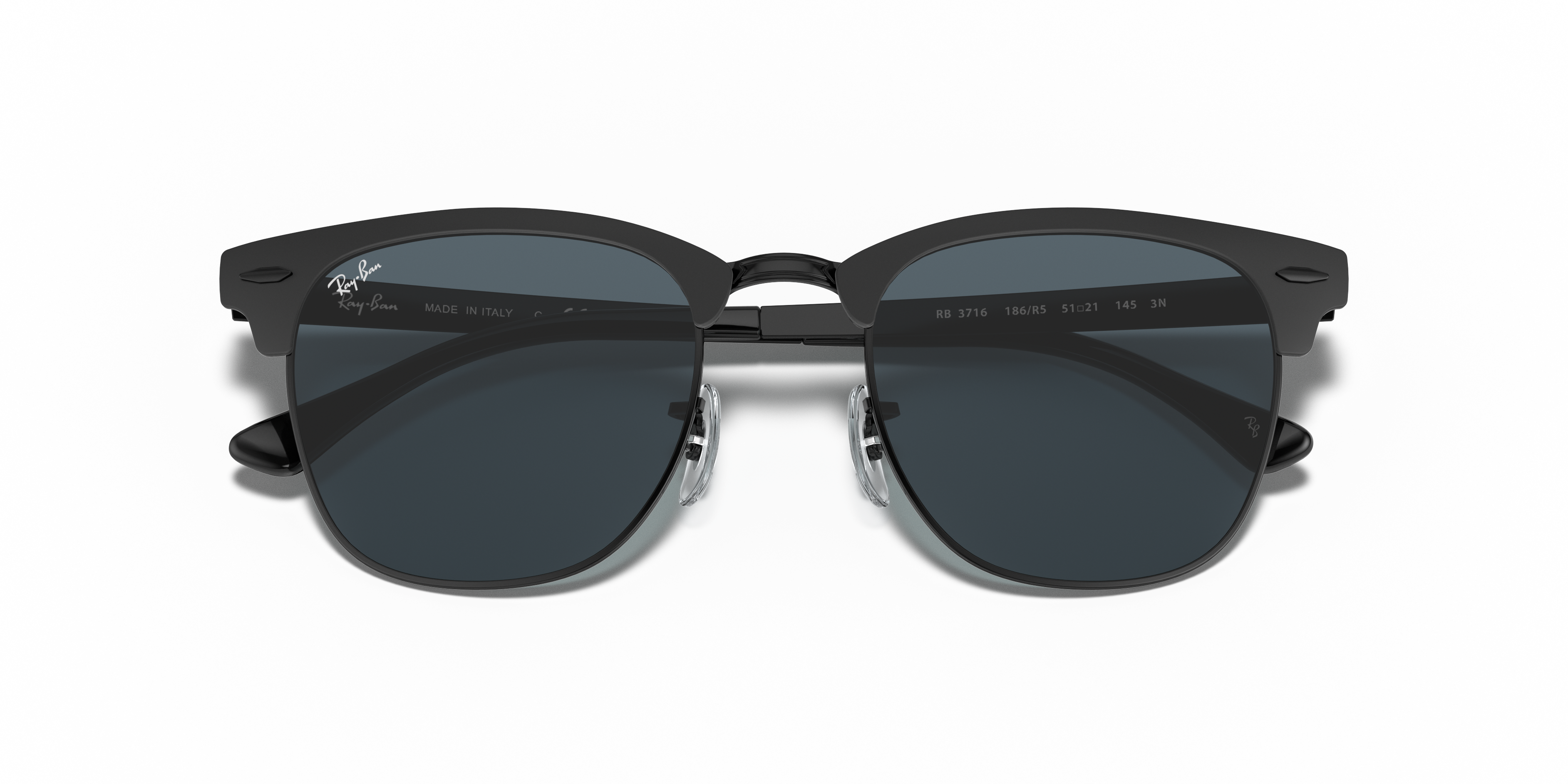 RB3716 Clubmaster Metal