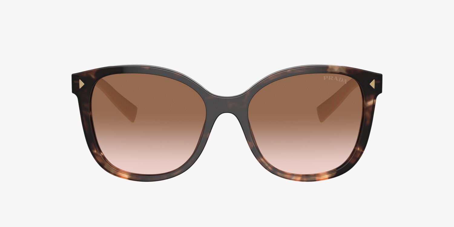 Real Prada Sunglasses Prada Oversized Logo Acetate & Plastic Oval Sunglasses  main image 4