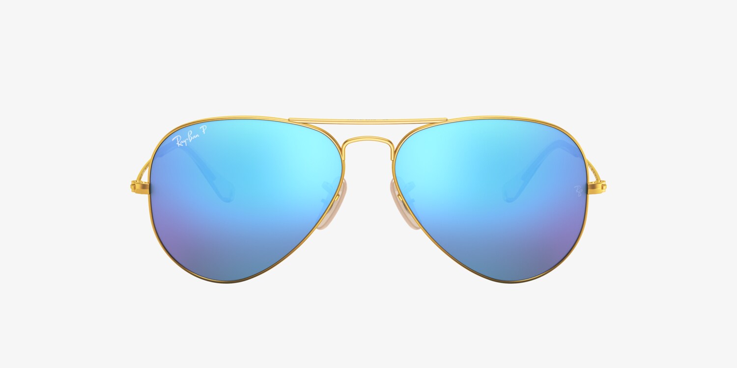 Ray-Ban RB3025 Aviator Flash Lenses Sunglasses | LensCrafters
