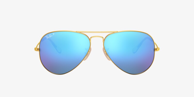 Ray-Ban RB3025 Aviator Mirror Sunglasses | LensCrafters display picture 1