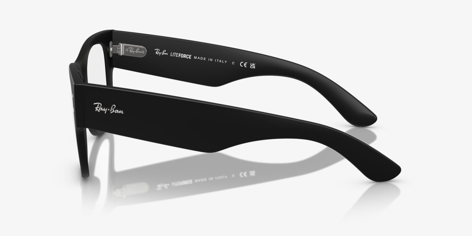 新品 未使用 Ray-Ban  Wayfarer 希少 クリアレンズ M Ray-Ban RB7840V Mega Wayfarer Optics Liteforce Eyeglasses