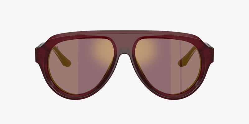 NEW BURBERRY BE4433U 414075 SUNGLASSES BURGUNDY UNISEX BE4433U 4140/75 BURBERRY Burberry BE4433U Sunglasses | Select Eyewear main image 3