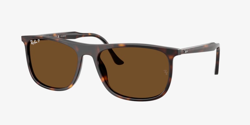 Ray-Ban RB2132F NEW WAYFARER ブラウン NEW WAYFARER CLASSIC Sunglasses in Light Havana and Light
