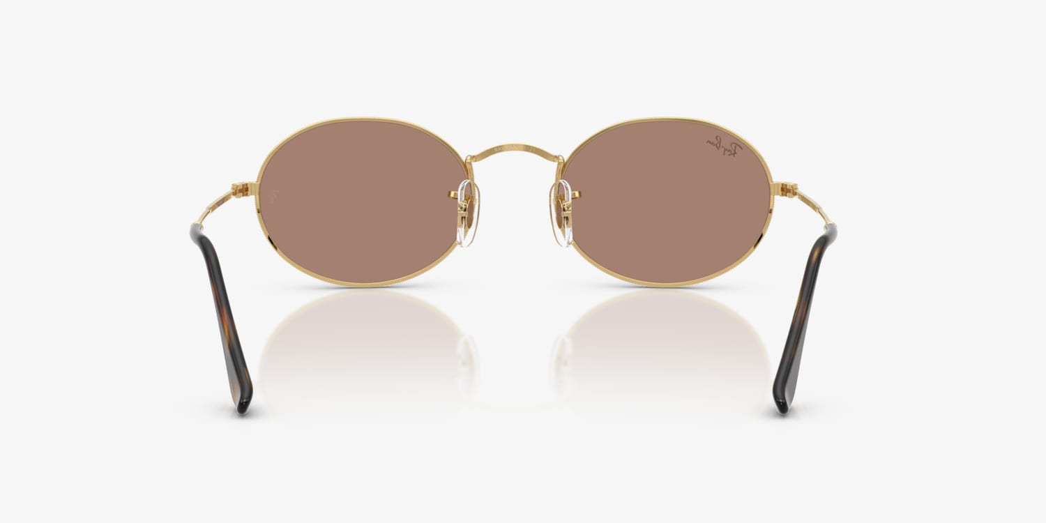 レイバン　サングラス　OVAL L SUMMER CUPSULE OVAL METAL SUMMER CAPSULE Sunglasses in Arista Gold and