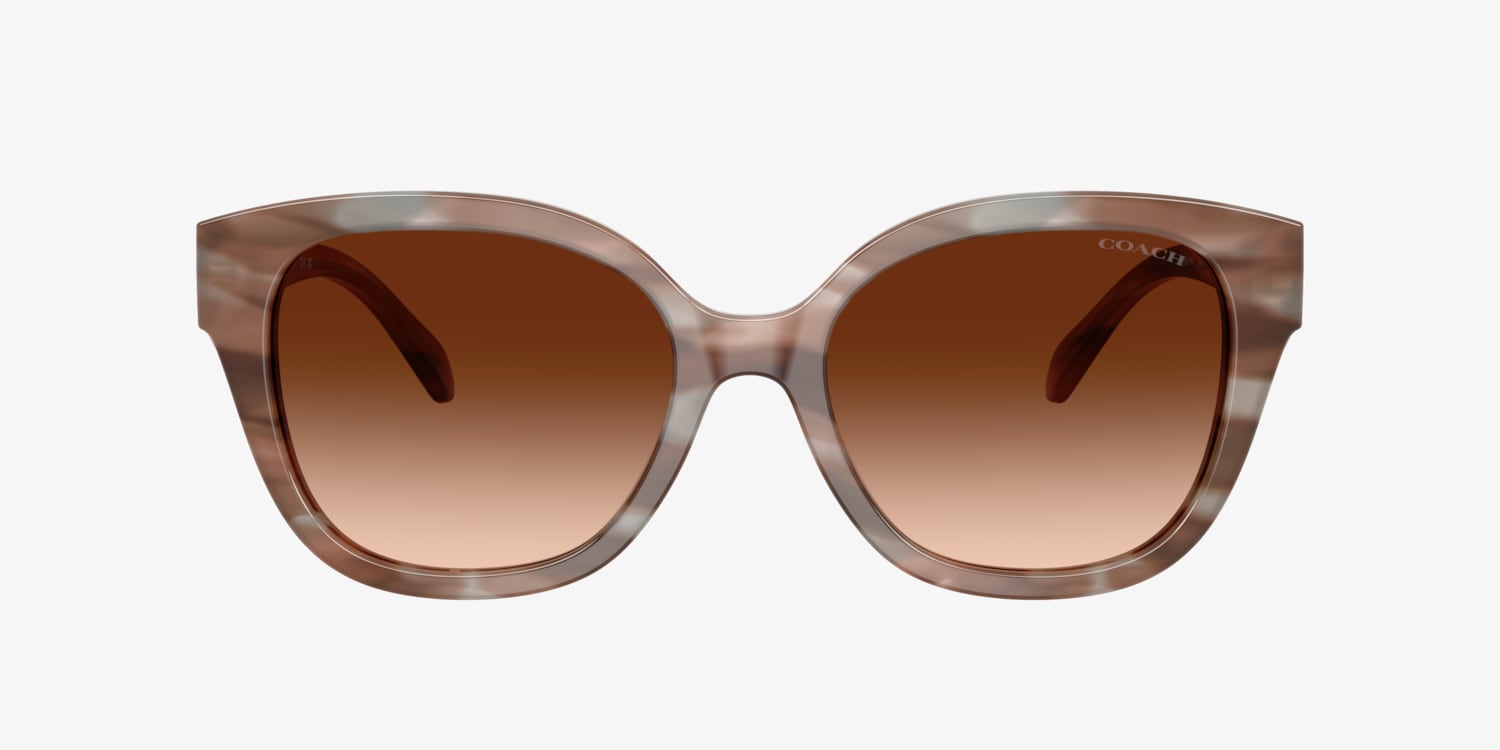 新品未使用！COACH サングラス　BLUE TORTOISE Coach Women's Eyeglasses HC 6154F 5623 Blue Tortoise Square Frame