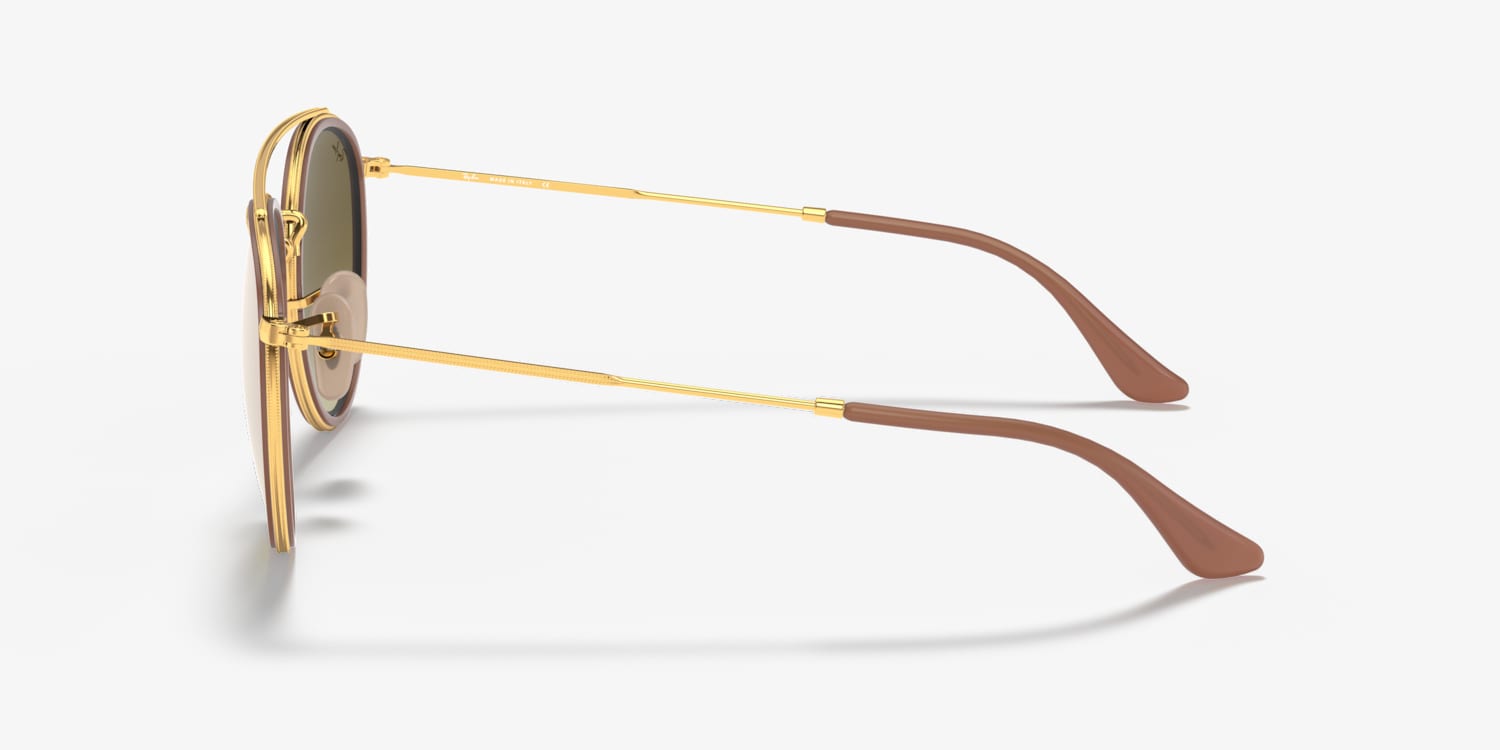 Ray-Ban RB3647N Round Double Bridge Sunglasses | LensCrafters