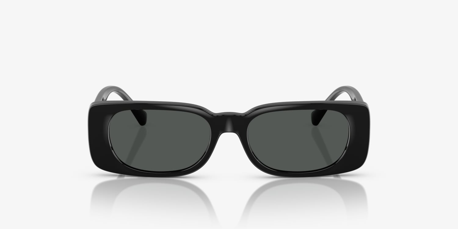 小物 VERSACE Sunglasses Black Gianni Versace 414-A the Original Biggie Sunglasses, Black W