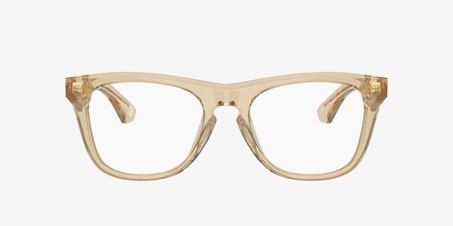 Auth Burberry Translucent Eyewear with Tan Case Eyeglasses Burberry BE2439 | Free Shipping | Glasses.com® main image 3