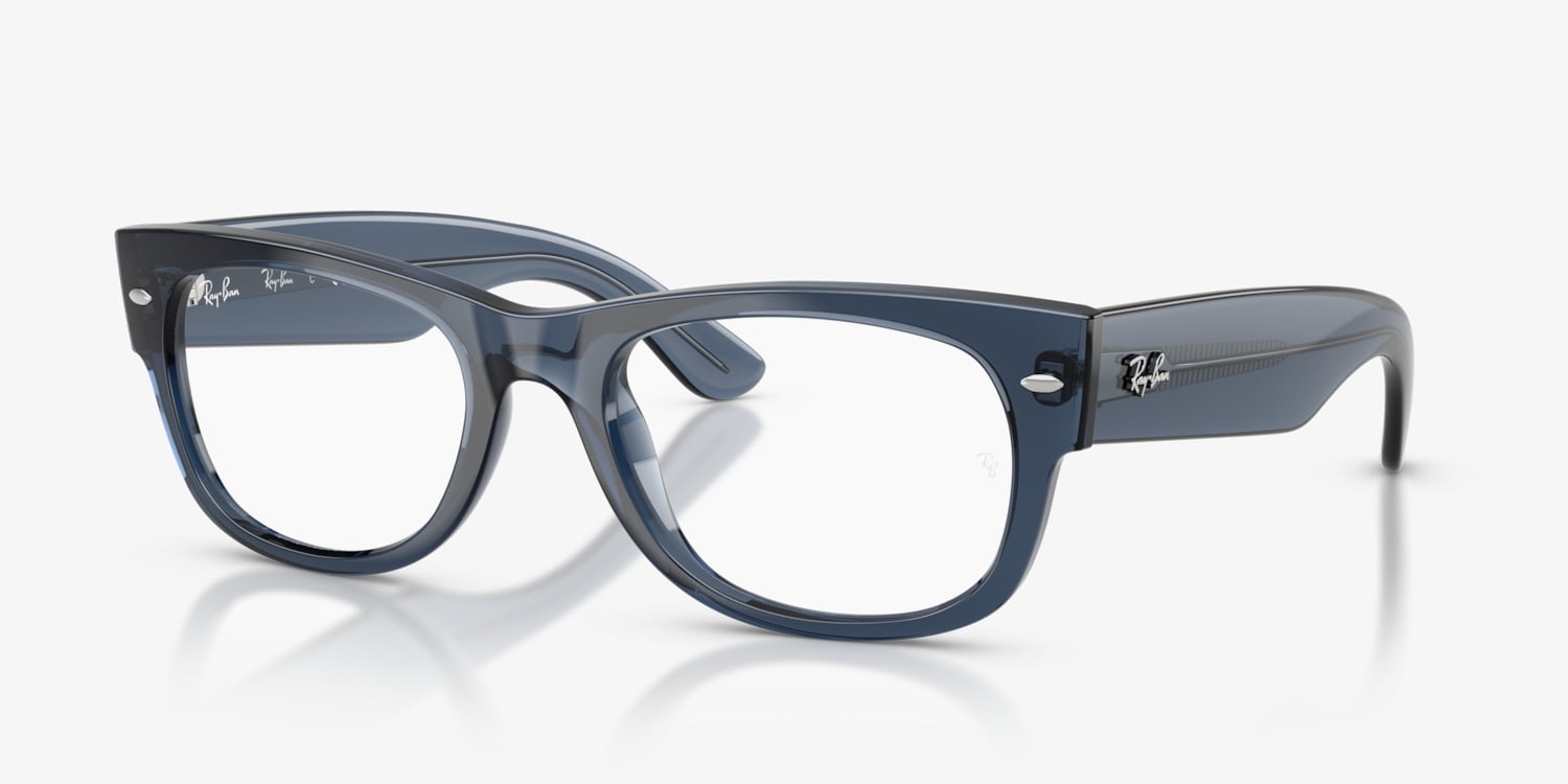 【美品レア】MEGA WAYFARER 調光レンズ／フォトグレイ Ray-Ban RB0832V Mega Wayfarer II Optics Eyeglasses | LensCrafters