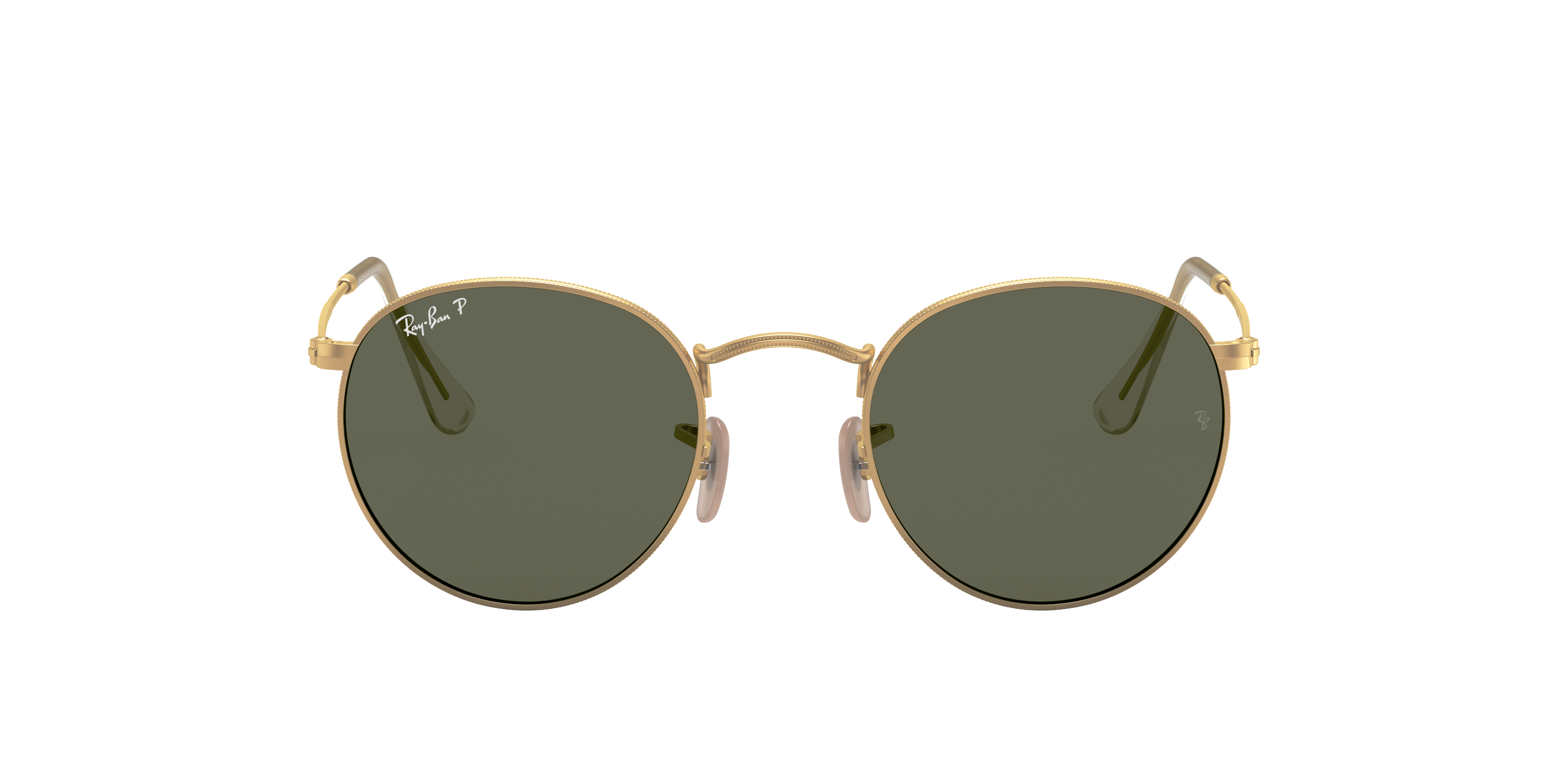 RB3447 002/64 50◽︎21 Ray-Ban RB3447 Round Metal S (50 - 21) with Black lenses and