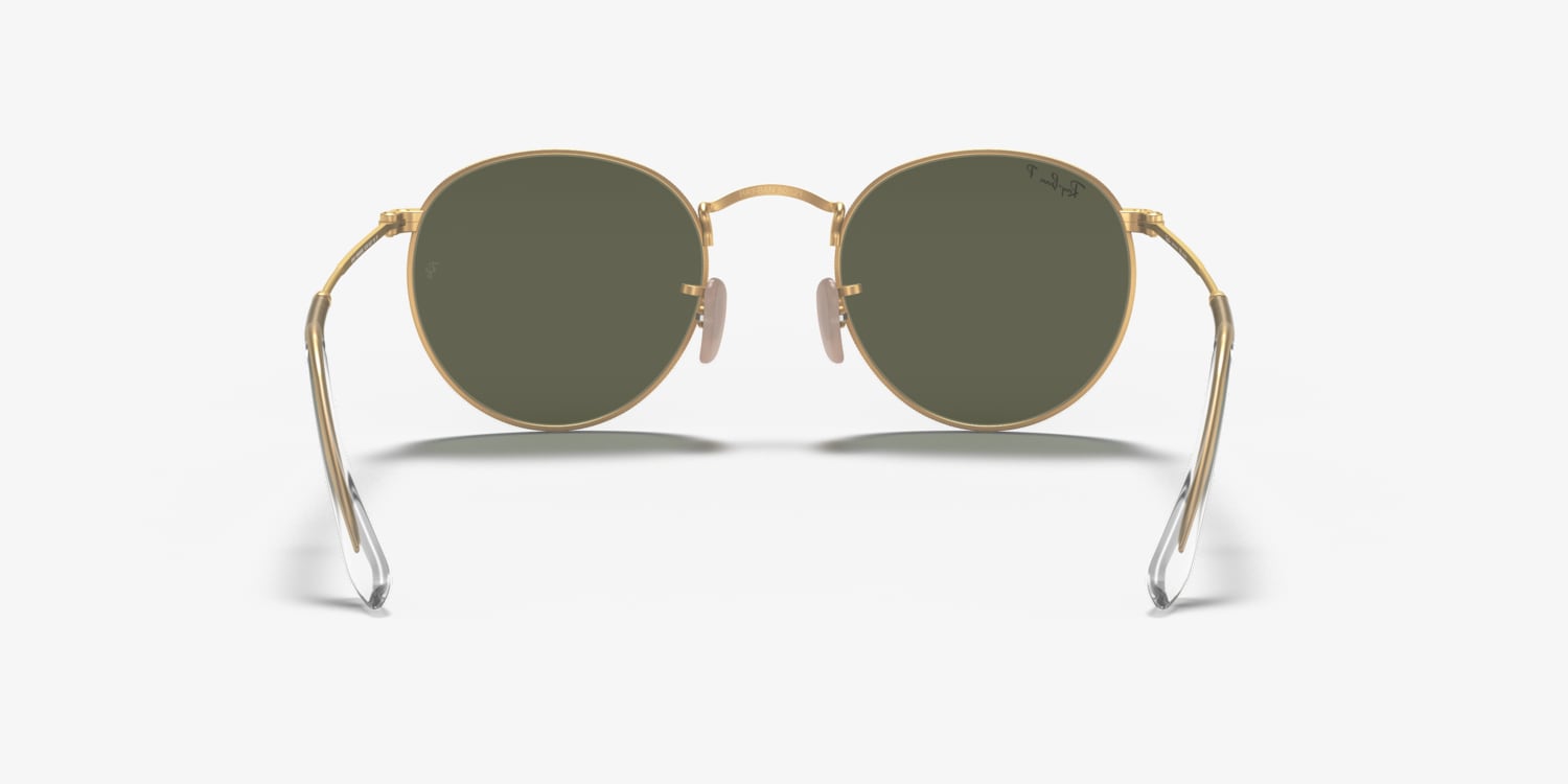 Ray-Ban RB3447 Round Metal Sunglasses | LensCrafters