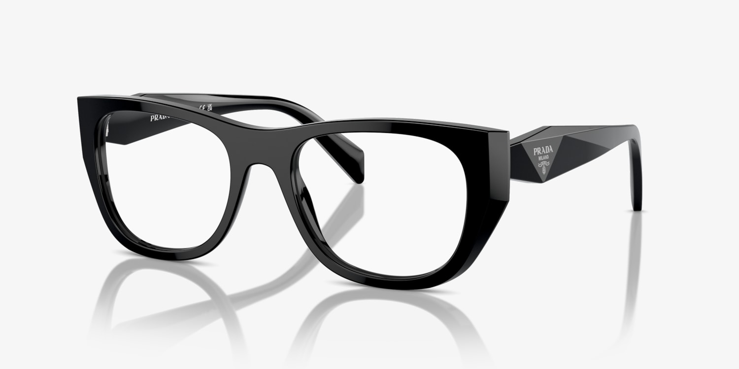 小物 archive prada half-rim eyewear Prada Men's Eyeglasses VPR53V VPR/53/V Half Rim Optical