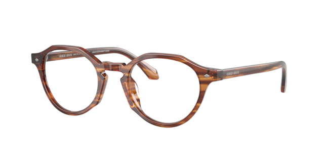 Giorgio Armani Man Striped Brown
