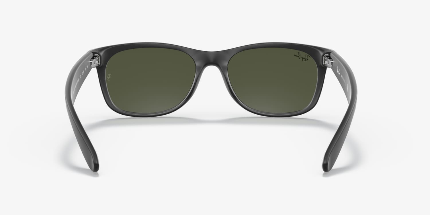 Ray-Ban NEW WAYFARER RB2132F マットブラック Ray-Ban RB2132F New Wayfarer Matte Sunglasses | LensCrafters