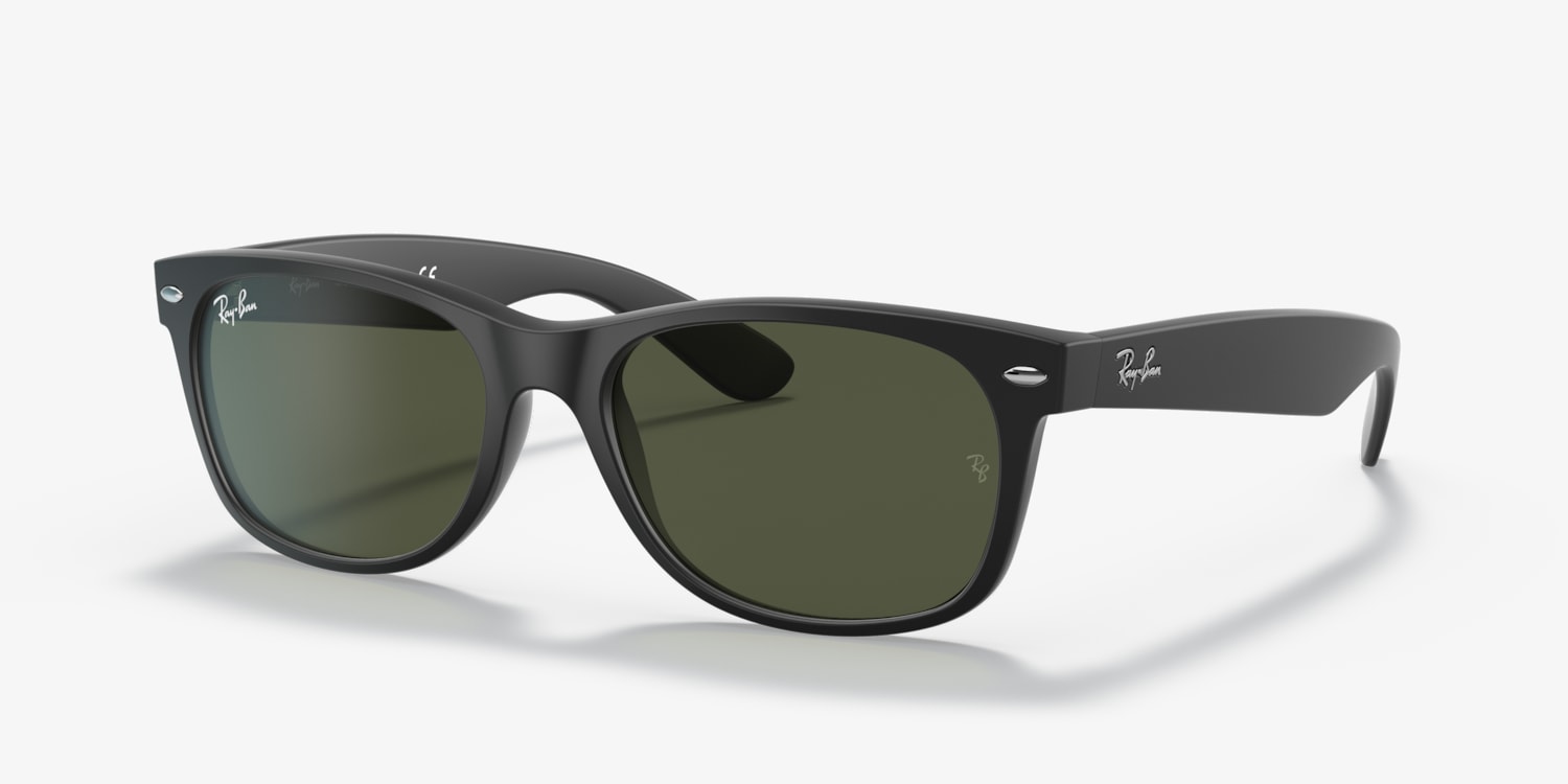 Ray-Ban RB2132F New Wayfarer Matte Sunglasses | LensCrafters
