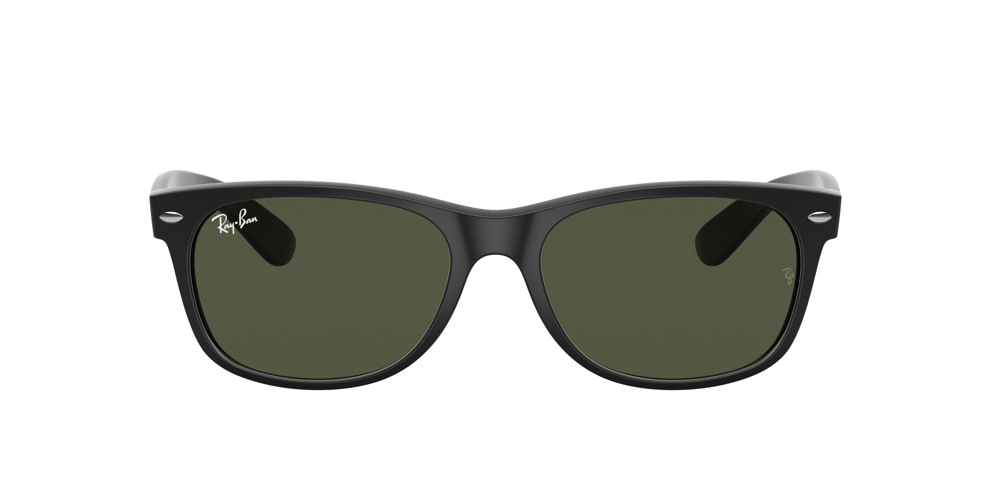 Ray-Ban New Wayfarer ORB2132F ブラック NEW WAYFARER CLASSIC Sunglasses in Black and Blue - RB2132F