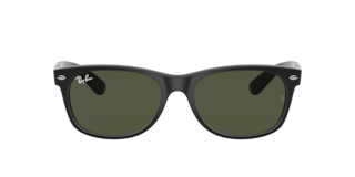 レイバン　ウェイファーラー NEW WAYFARER MATTE NEW WAYFARER MATTE Sunglasses in Rubber Black and G-15 Green