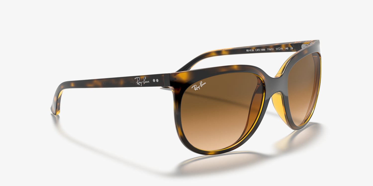 Ray-Ban RB4126 Cats 1000 Sunglasses | LensCrafters