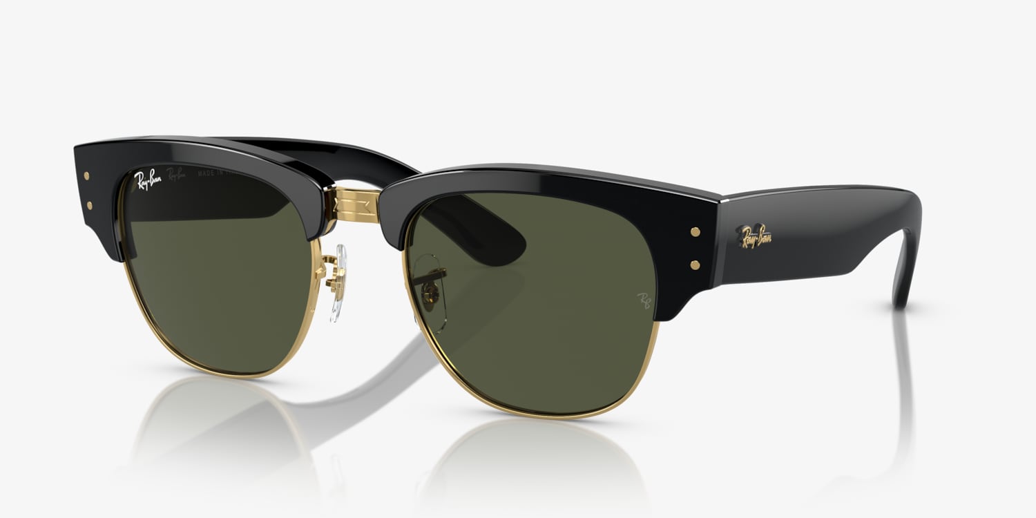 超美品　Ray-Ban　メガ　クラブマスター　 RB0316S Ray-Ban RB0316S Mega Clubmaster Sunglasses | LensCrafters