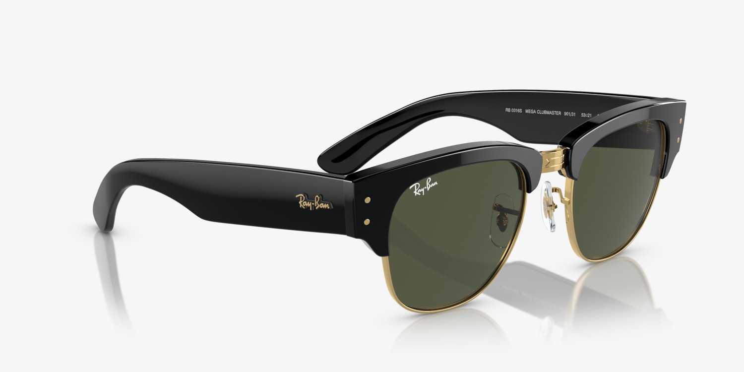 Ray-Ban RB0316S Mega Clubmaster Sunglasses | LensCrafters