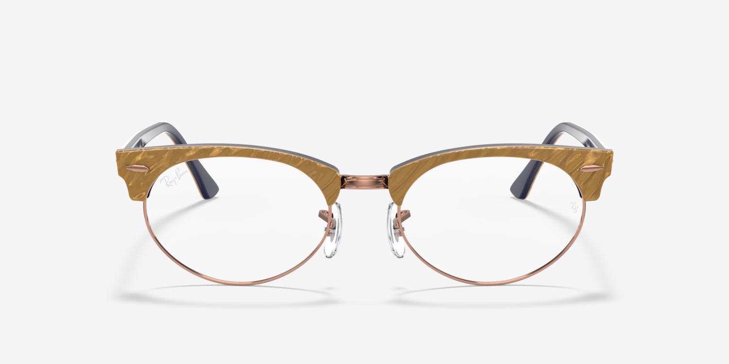Ray-Ban RB3946V Clubmaster Oval Optics Eyeglasses | LensCrafters