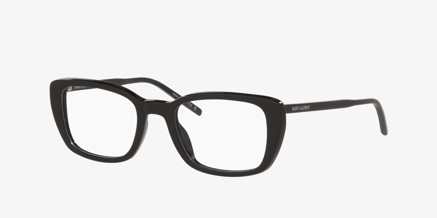 Saint Laurent SL 776 Eyeglasses | LensCrafters NWT Yves Saint Laurent SL 776 Black 53mm Eyeglasses main image 1