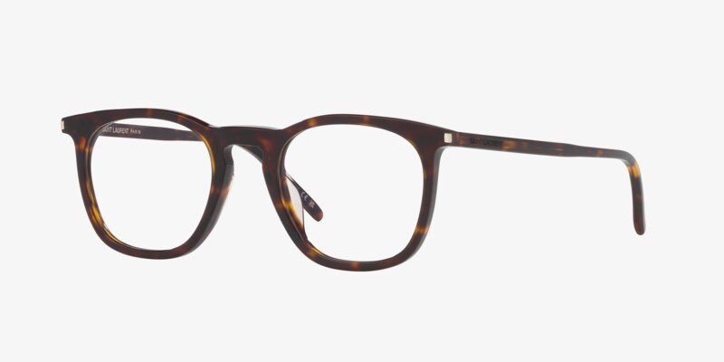 Saint Laurent Eyeglasses Sl 386 021 Brown Brown Transpare 55/16/145 - NWT SL 106 Eyeglasses - Saint Laurent Authorized Retailer  main image 4