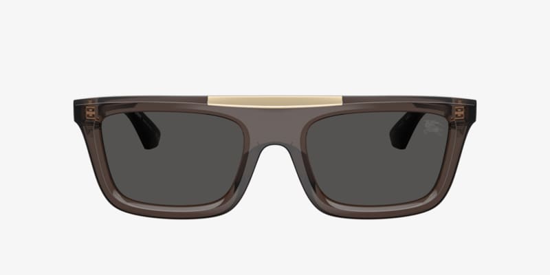 Burberry Black Sunglasses with Cream Case TB Square Sunglasses in Black - Women | Burberry® Official main image 2