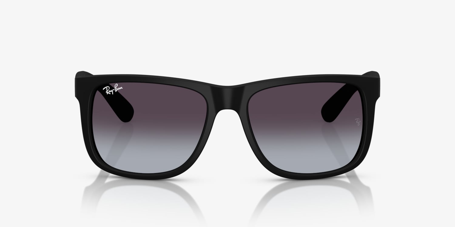 【美品】レイバン サングラス Ray-Ban Justin Classic 55 sunglasses Ray-Ban RB4165 Justin Classic S (54 - 16) with Brown lenses and