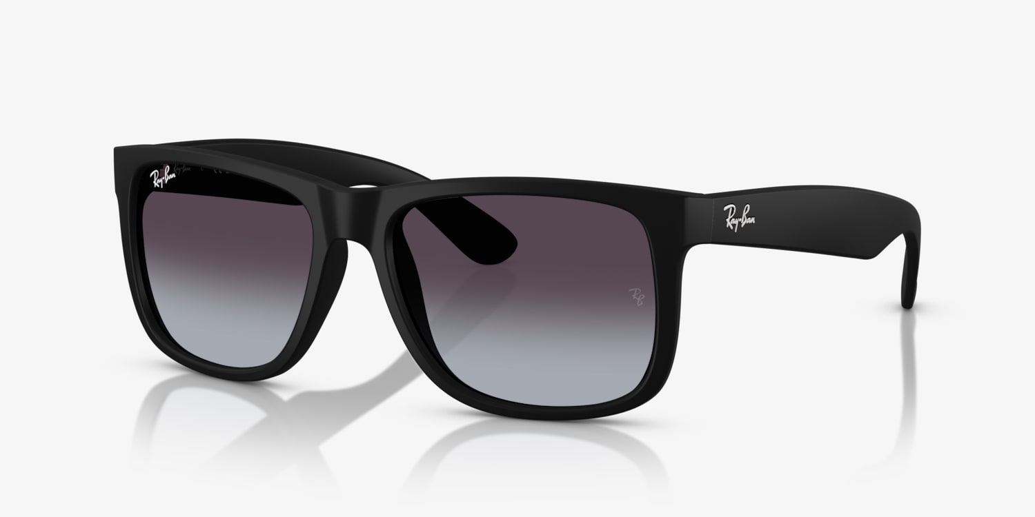 Ray-Ban JUSTIN RB4165-F マットブラック 黒 サングラス Ray-Ban RB4165 Justin Classic Sunglasses | LensCrafters