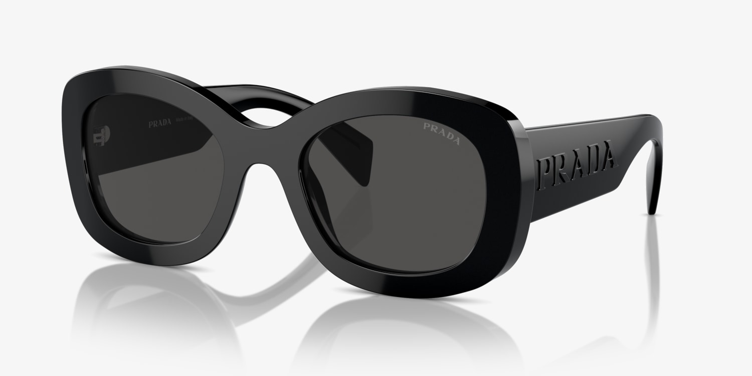PRADAプラダサングラスSPR13R-F PRADA SPR10Z-F 1AB-5SO プラダの三角ロゴのサングラスです