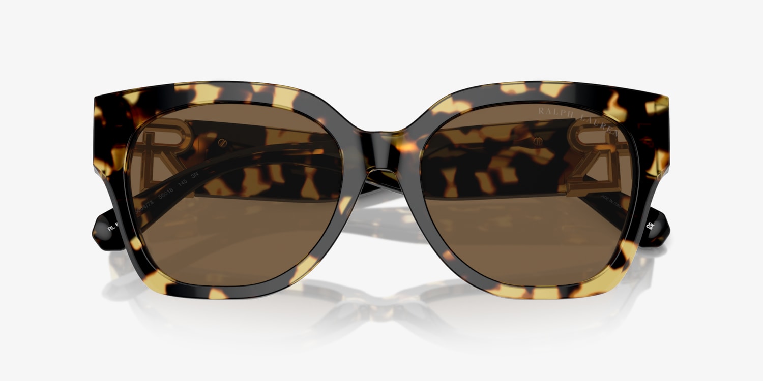 NYek　　　　　　　　　　　　　【美品】RLL RALPH LAUREN Ralph Lauren RL8221 The Overszed Ricky Sunglasses | LensCrafters