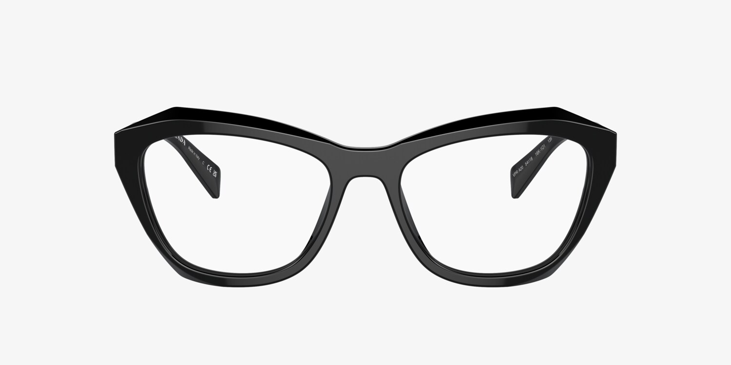 NEW PRADA SPR07Y_E1AB_F00A7_C_053 Acetate frame front in black Prada Symbole Sunglasses Black (SPR17W_E1AB_F05S0_C_049) in  main image 3
