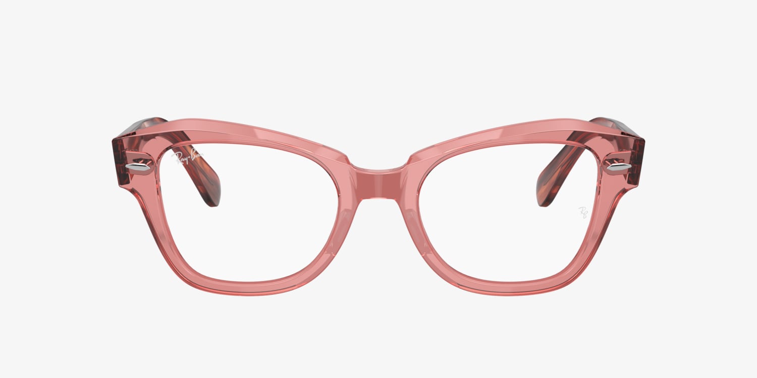 See Eyeglasses Eye Glasses Frames Rush - 4 Pink Beta Titanium Japan 51-19-140 Bebe BB5145 Eyeglasses main image 2