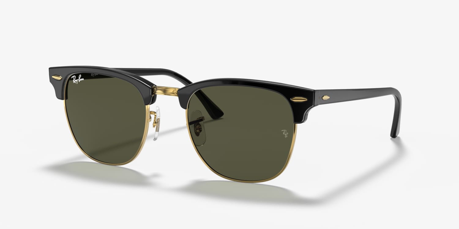 【美品】Ray-Ban CLUBMASTER Ray-Ban RB3016F Clubmaster Classic Sunglasses | LensCrafters