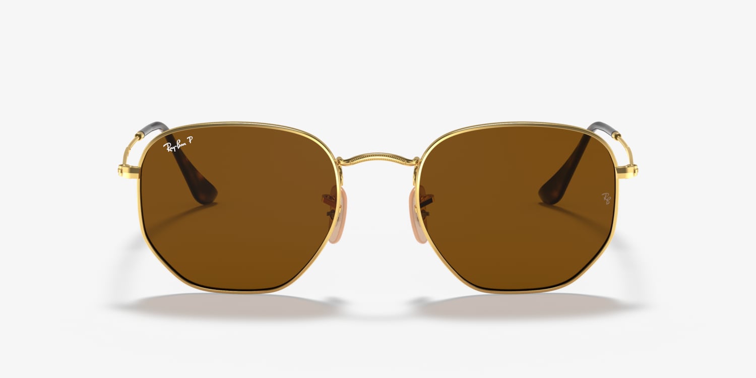 Ray-Ban RB3548N Hexagonal Flat Lenses Sunglasses | LensCrafters