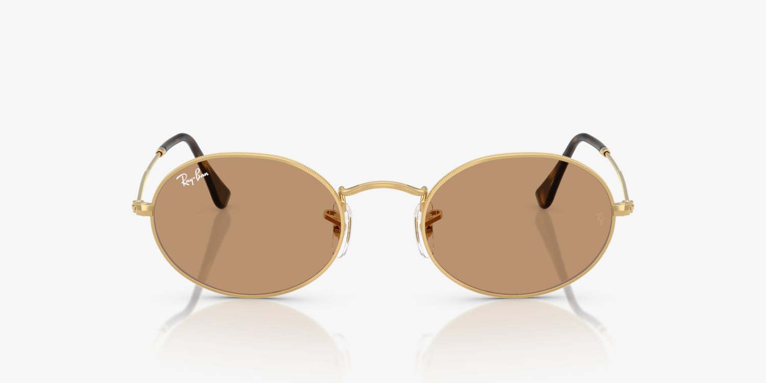 小物 B&L Ray-Ban RB3042 Oval Bronze G15 Italy Ray-Ban RB3547 Oval Metal Summer Capsule Sunglasses