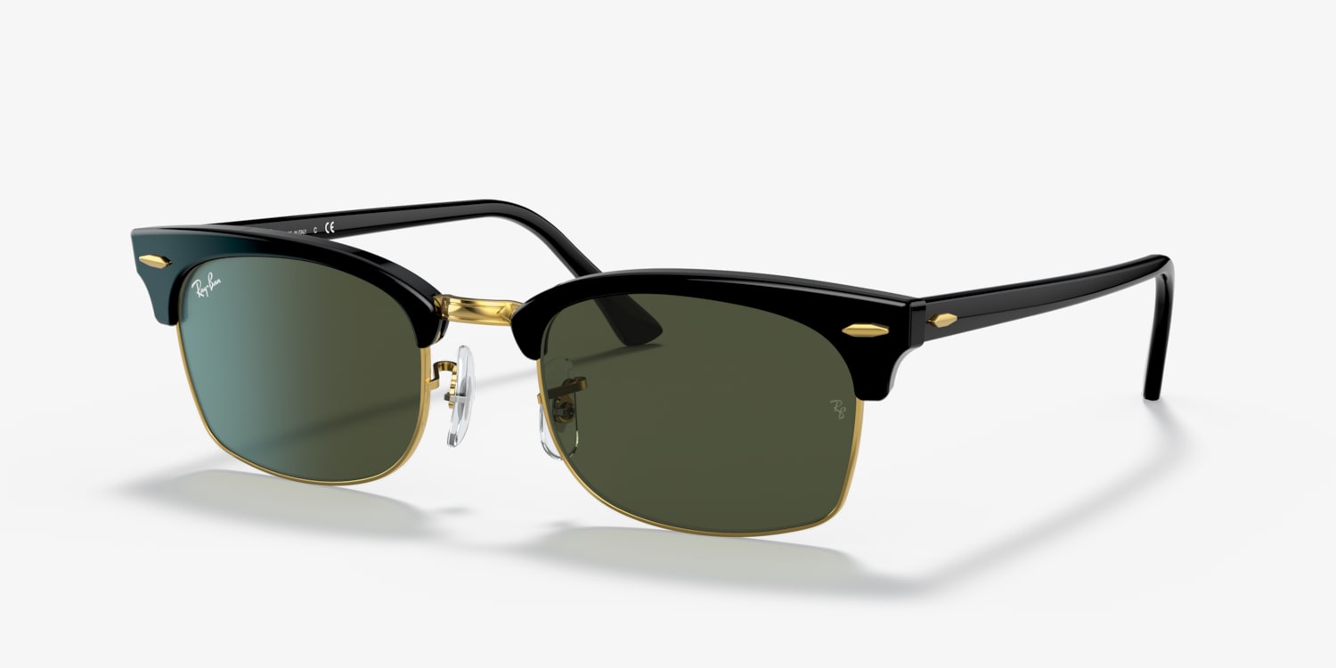 レイバン　Ray-Ban　RB3916 Ray-Ban RB3916 Clubmaster Square Legend Gold Sunglasses | LensCrafters