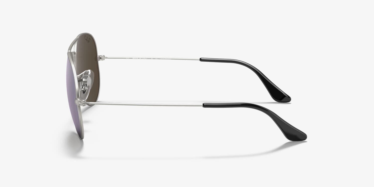 m*a様 RAY-BAN AVIATOR Lifestyle RB3025 00 Ray-Ban RB3025 AVIATOR EVOLVE 9066Z0 58M Black/Violet