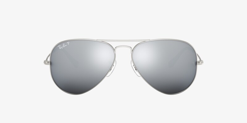 Ray-Ban RB3025 Aviator Flash Lenses Sunglasses | LensCrafters display picture 1