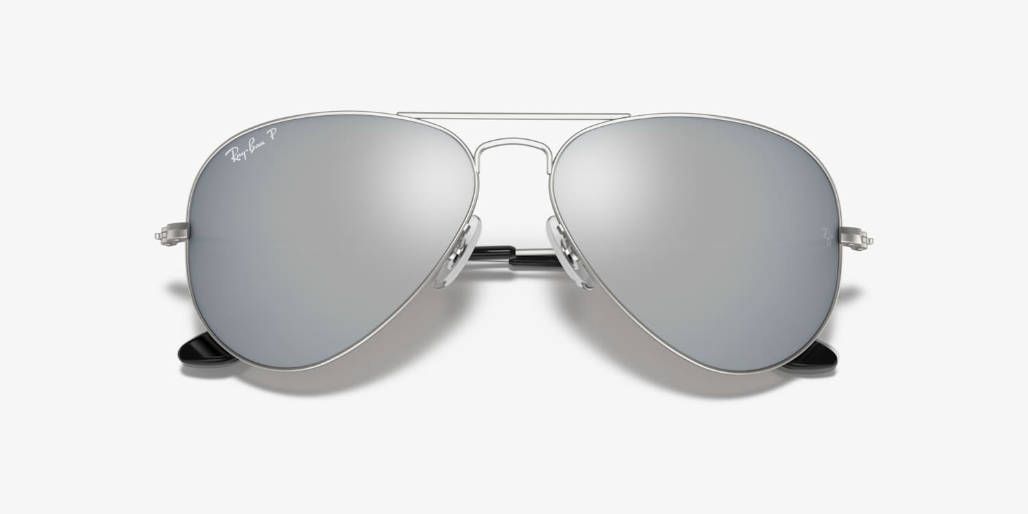 Ray-Ban RB3025 Aviator Mirror Sunglasses | LensCrafters