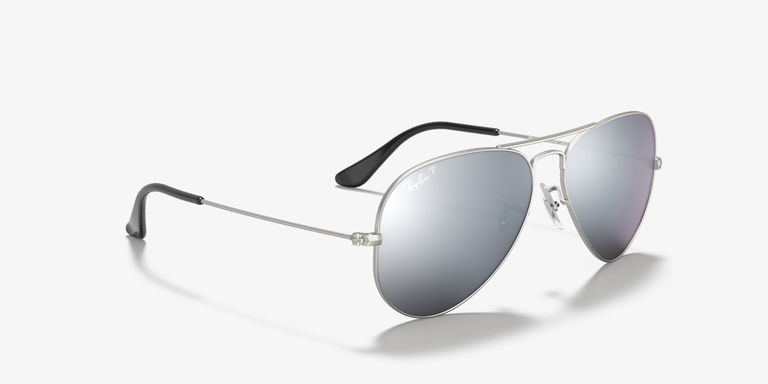 Ray-Ban RB3025 Aviator Mirror Sunglasses | LensCrafters