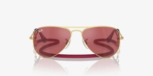 Ray-Ban Aviator Sunglasses with Pink Lenses and Black Case Ray-Ban RB3025 Aviator Gradient M (55 - 14) with Pink lenses  main image 4