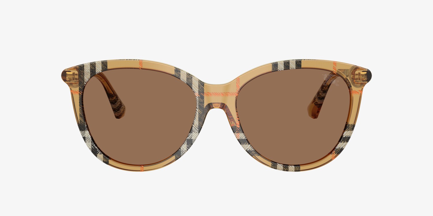 Burberry Deer Print Sunglasses Burberry 0BE4431U Sunglasses 412287 Multi - eye-oo.com main image 3