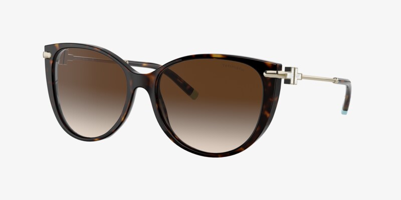 Tiffany & Co. Sunglasses TF4176-F Tiffany TF4176 TF 4176 80559S Black On Tiffany Blue main image 3
