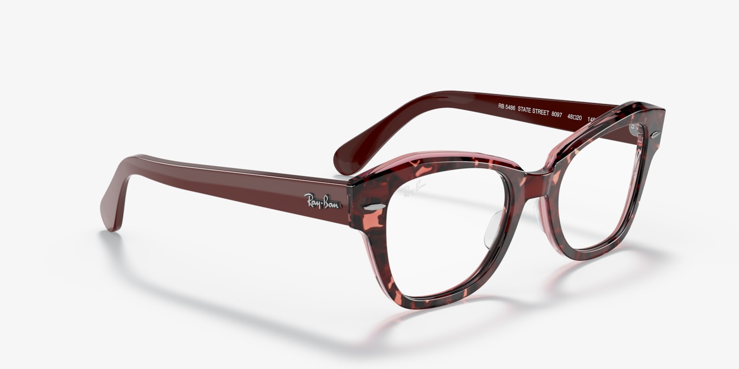 Ray-Ban RB5486 State Street Optics Eyeglasses | LensCrafters