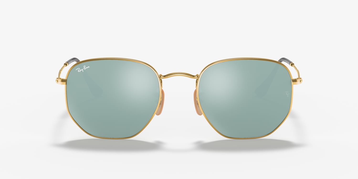 Ray-Ban RB3548N Hexagonal Flat Lenses Sunglasses | LensCrafters