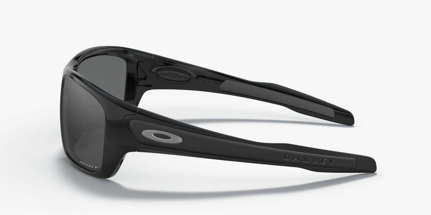 OAKLEY オークリー 偏光サングラス 0OO9263 TURBINE Turbine Prizm Black Polarized Lenses, Polished Black Frame